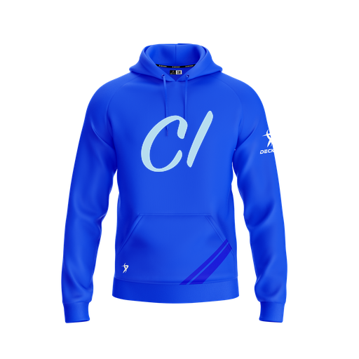 [CUS-DFW-SUHOOD-FLC-LSL-RYL-YXS-LOGO3] Summit Hoodie (Youth XS, Royal, Logo 3)