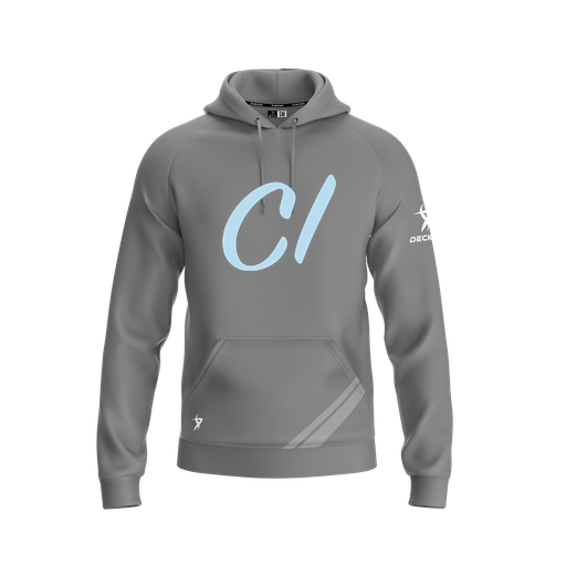 [FOLHSMGY-YXS-LOGO3] Summit Hoodie (Youth XS, Gray, Logo 3)