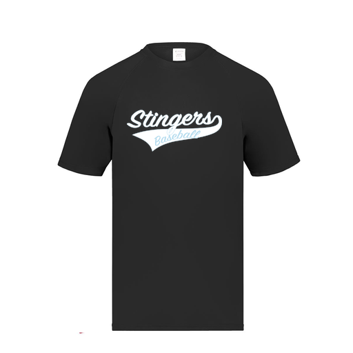 [2790.080.S-LOGO2] Men's Smooth Sport T-Shirt (Adult S, Black, Logo 2)