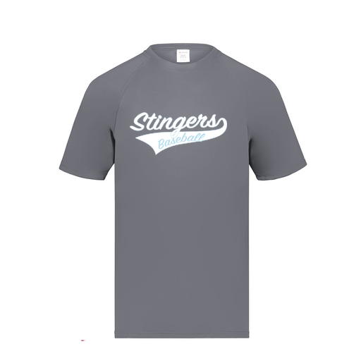 [2790.059.S-LOGO2] Men's Smooth Sport T-Shirt (Adult S, Gray, Logo 2)