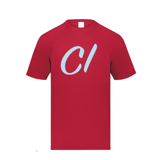 [2790.083.S-LOGO3] Men's Smooth Sport T-Shirt (Adult S, Red, Logo 3)