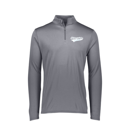 [FTLQFLGY-FAXS-LOGO2] Decker Women's Flex-Lite 1/4 Zip Shirt (Female Adult XS, Gray, Logo 2)