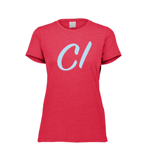 [3067.V96.XS-LOGO3] Ladies Ultra-blend T-Shirt (Female Adult XS, Red, Logo 3)