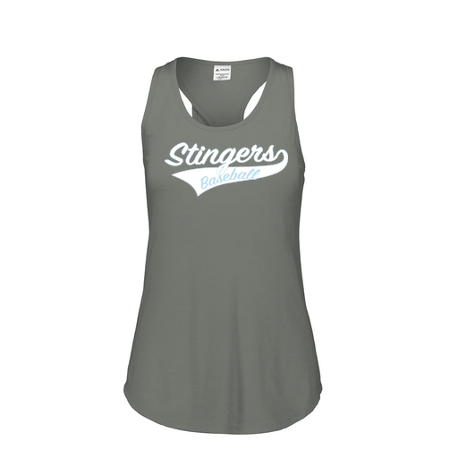 [3078.013.S-LOGO2] Ladies Tri Blend Tank Top (Female Adult S, Gray, Logo 2)