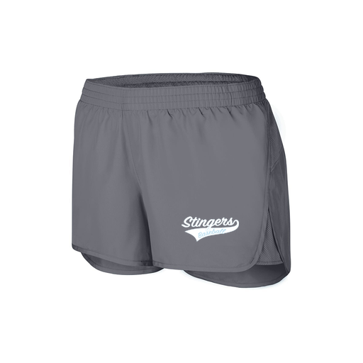 [2430.059.XS-LOGO2] Women's Performance Shorts (Female Adult XS, grey, Logo 2)