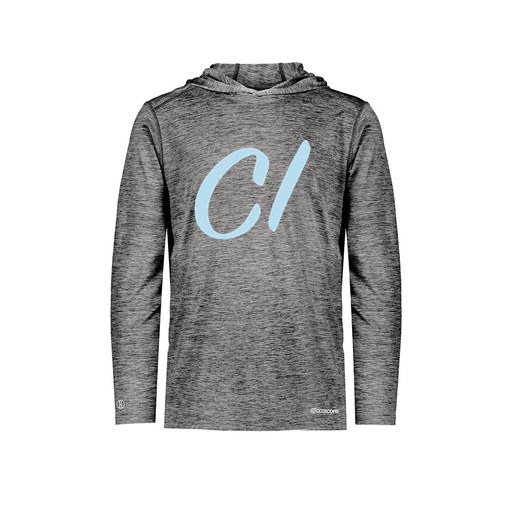 [FOLHCGBK-AS-LOGO3] Decker Men's Charge Hoodie (Adult S, Black, Logo 3)