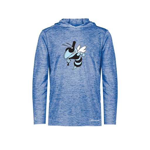 [FOLHCGRY-AS-LOGO1] Decker Men's Charge Hoodie (Adult S, Royal, Logo 1)