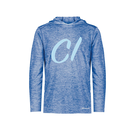 [FOLHCGRY-AS-LOGO3] Decker Men's Charge Hoodie (Adult S, Royal, Logo 3)