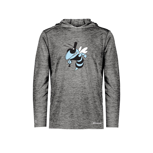 [FOLHCGBK-YS-LOGO1] Decker Youth Charge Hoodie (Youth S, Black, Logo 1)