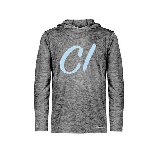 [FOLHCGBK-YS-LOGO3] Decker Youth Charge Hoodie (Youth S, Black, Logo 3)