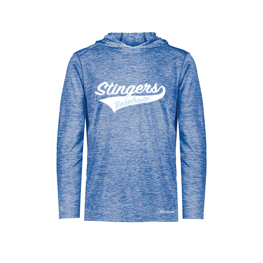 [FOLHCGRY-YS-LOGO2] Decker Youth Charge Hoodie (Youth S, Royal, Logo 2)