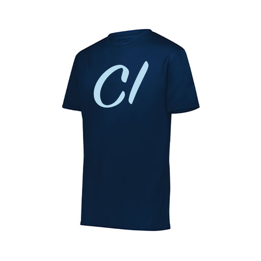 [222818.065.S-LOGO3] Men's Movement Dri Fit Shirt (Adult S, Navy, Logo 3)