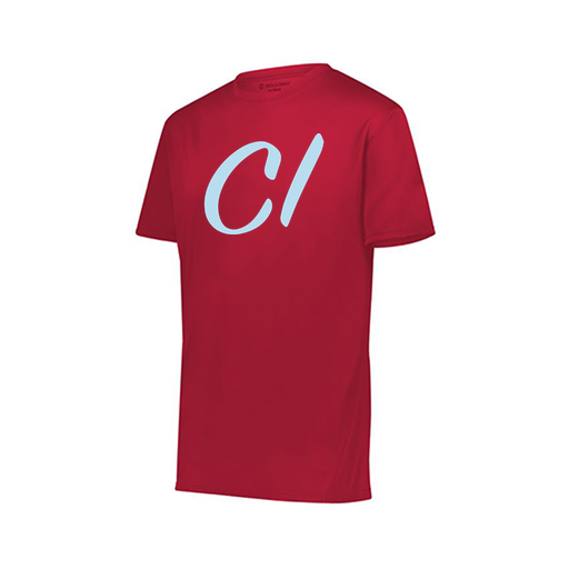 [222818.083.S-LOGO3] Men's Movement Dri Fit Shirt (Adult S, Red, Logo 3)