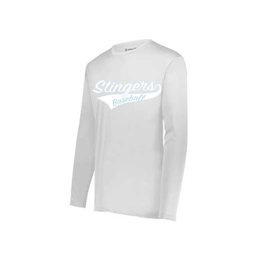 [222822.005.XS-LOGO2] Men's LS Smooth Sport Shirt (Adult XS, White, Logo 2)