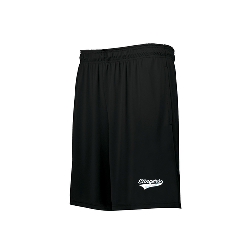 [229611.080.S-LOGO2] Decker Youth Swift Short (Youth S, Black, Logo 2)