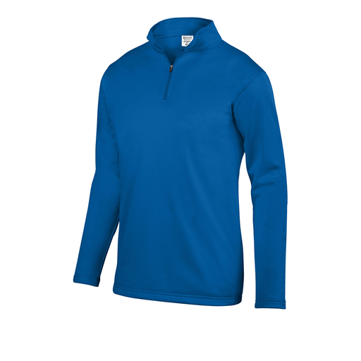 [5508.060.S-LOGO4] Youth FlexFleece 1/4 Zip (Youth S, Royal, Logo 4)